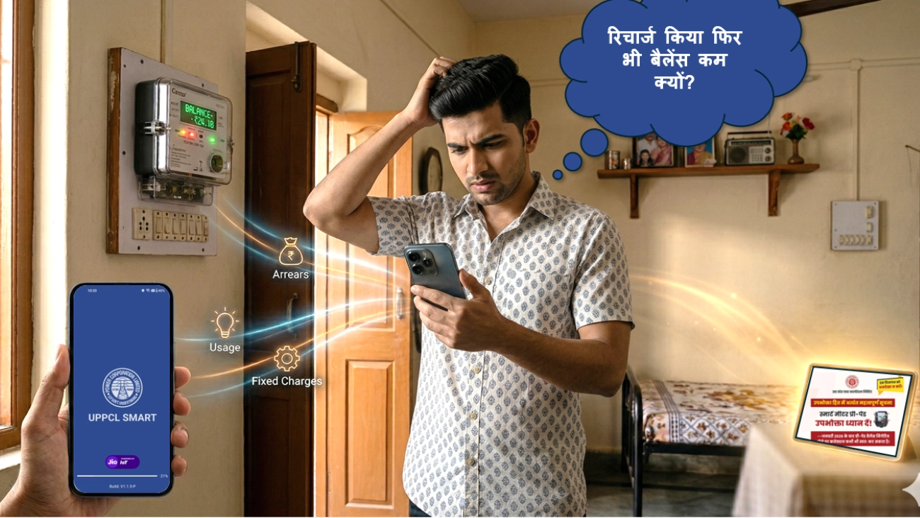 Smart Prepaid Meter: Recharged but Still Low Balance?